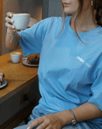 Uniik Comfort Tee - Blue