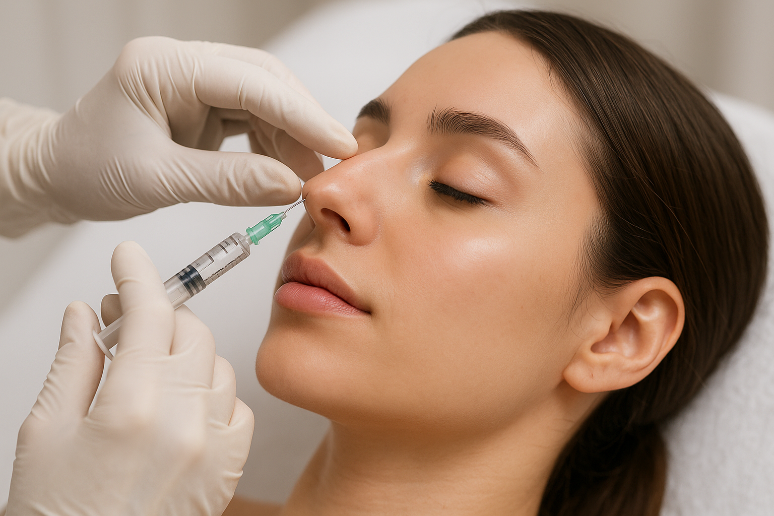 Næsekorrektion med filler: En skånsom og effektiv løsning uden kirurgi